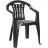 Садовый стул KETER Keter Mallorca Graphite (220594), Пластик, Графит
