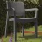 Садовый стул KETER Samanna Graphite (216924), Пластик, Графит