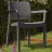 Садовый стул KETER Samanna Graphite (216924), Пластик, Графит