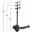 Trotineta QPlay Самокат Qplay Future Eco Blue, 3-8 ani, 12", 8", Albastru, Negru