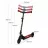 Trotineta QPlay Honeycomb Red, 3+, 12", Rosu, Negru