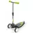 Trotineta QPlay Mika Green, 2-5 ani, 12", Verde, Negru