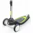 Trotineta QPlay Mika Green, 2-5 ani, 12", Verde, Negru