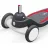 Trotineta QPlay MIKA RED, 2-5 ani, 12", Rosu, Negru