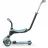 Trotineta QPlay Sema Blue, 2-6 ani, 12", 7.6", Albastru deschis