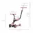 Trotineta QPlay Sema Pink, 2-6 ani, 12", 7.6", Roz