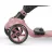 Trotineta QPlay Sema Pink, 2-6 ani, 12", 7.6", Roz