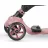 Самокат QPlay Sema Pink, 2-6 лет, 12", 7.6", Розовый
