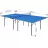 Masa de tenis GSI Sport HOBBY LIGHT GK-1 INDOOR BLUE