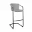 Scaun de bar DP Exen~B1054 Light Grey, Gri