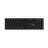 Клавиатура беспроводная SVEN KB-C2100W, Wireless Keyboard, 2.4GHz, Multimedia Keyboard (104 keys), Low battery indicator, USB, Black, Rus/Ukr/Eng