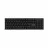 Tastatura fara fir SVEN KB-C2100W, Wireless Keyboard, 2.4GHz, Multimedia Keyboard (104 keys), Low battery indicator, USB, Black, Rus/Ukr/Eng