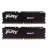 Модуль памяти KINGSTON 16GB (Kit of 2*8GB) DDR5-5200 FURY® Beast DDR5 EXPO, PC41600, CL36, 1Rx8, 1.25V, Auto-overclocking, Asymmetric BLACK low-profile heat spreader, AMD® EXPO v1.0 and Intel® Extreme Memory Profiles (Intel® XMP) 3.0