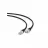 Патчкорд Cablexpert 10m, Patch Cord Black, PP12-10M/BK, Cat.5E, molded strain relief 50u" plugs