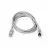 Патчкорд Cablexpert Patch Cord Cat.6A 2m, Grey, PP6A-LSZHCU-2M, Low Smoke Zero Halogen (LSZH)