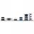 Placa de baza GIGABYTE B760M H DDR4, Socket 1700, Intel® B760 (13/12th Gen CPU), 8Phases, CPU iGPU, Dual 2xDDR4-3200, VGA, HDMI, 1xPCIe X16, 4xSATA3, RAID, 2xM.2 4.0, 1xPCIe X1, ALC897 HDA 7.1, 1xGbE LAN, 6xUSB 3.2, RGB Led, mATX, LGA 1700