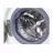 Masina de spalat rufe LG F2DV5S7S1E, Ingusta, 7 kg, Alb, Negru, E