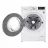 Masina de spalat rufe LG F2DV5S7S1E, Ingusta, 7 kg, Alb, Negru, E