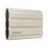 Hard disk extern Samsung 1.0TB Samsung Portable SSD T7 Shield Beige, USB-C 3.1 (88x59x13mm, 98g,R/W:1050/1000MB/s, IP65)