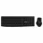 Kit (keyboard+mouse) SVEN KB-C3500W, 12 FN KEYS, BATTERY INDICATOR, 1XAA/1XAA, 2.4GHZ, BLACK