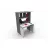 Стол офисный Emobite Transformer 2.0, Серый, 150 x 90 x 45