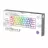 Игровая клавиатура RAZER Huntsman Mini, Optical Red SW, Doubleshot PBT Keycaps,US Layout,USB, White