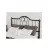 Кровать Magnusplus Orkide, Черный, 180x200