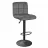 Scaun de bar DP SB-044~Dark Grey Pu+Black Leg
