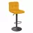 Scaun DP SB-044~Velvet Dark Curry(Mustar)+Black Leg, Mustar, Negru