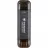 Жёсткий диск внешний TRANSCEND 1.0TB PORTABLE SSD ESD310C BLACK, USB-A/C 3.2 (71.3X20X7.8 MM, 11G, R/W:1050/950 MB/S)