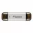 Жёсткий диск внешний TRANSCEND 1.0TB Portable SSD ESD310S Silver, USB-A/C 3.2 (71.3x20x7.8 mm, 11g, R/W:1050/950 MB/s)