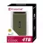 Жёсткий диск внешний TRANSCEND 4.0TB Portable SSD ESD380C Military Green, USB-C 3.2 (96x54x12mm, 75g, R/W:2K/2K MB/s)