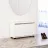 Тумба для обуви MOBILDOR LUX LEO Slim 50 1 дверца 47x50x16 Белый