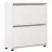 Tumba pentru incaltaminte MOBILDOR LUX LEO Slim 50 2 uși 86x50x16 Alb