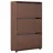 Tumba pentru incaltaminte MOBILDOR LUX LEO Slim 50 3 uși 125x50x16 Wenge