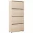 Tumba pentru incaltaminte MOBILDOR LUX LEO Slim 50 4 uși 164x50x16 Sonoma