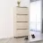 Tumba pentru incaltaminte MOBILDOR LUX LEO Slim 50 4 uși 164x50x16 Sonoma