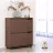 Tumba pentru incaltaminte MOBILDOR LUX LEO Slim 60 2 uși 86x60x16 Wenge
