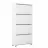 Tumba pentru incaltaminte MOBILDOR LUX Leo Slim 70, Alb
