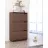 Tumba pentru incaltaminte MOBILDOR LUX LEO Slim 90 3 uși 125x90x16 Wenge