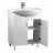 Dulap de baie Mstb
 Clasic 50 cm, Alb, Verde