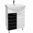 Dulap de baie Mstb
 Modern, 75 сm, Negru