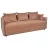 Canapea Mobilier
 "Victoria-5" Ontario30+Manila30, Roz, 220x101x73