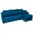 Угловой диван Mobilier
 "Victoria-5" Ontario26+Manila26, Синий, 235x155x73