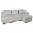 Угловой диван Mobilier
 "Victoria-5" Ontario14+Manila14, Светло-серый, 235x155x73