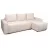 Canapea de colt Mobilier
 "Victoria NEO" Rinaldi 16, Bej, 255x160x75