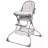 Детский стульчик для кормления Polini kids 252 Unicorn Hello baby, ПВХ, Серый
