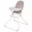 Детский стульчик для кормления Polini kids 152 Звезды, Пластик, Белый, Mакиато