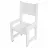 Стол со стульями Polini kids ECO 400 SM, 68x55 см, Белый