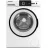 Masina de spalat rufe Heinner HWMVT1610SMCHD++, Ingusta, 6 kg, Alb, Negru, D